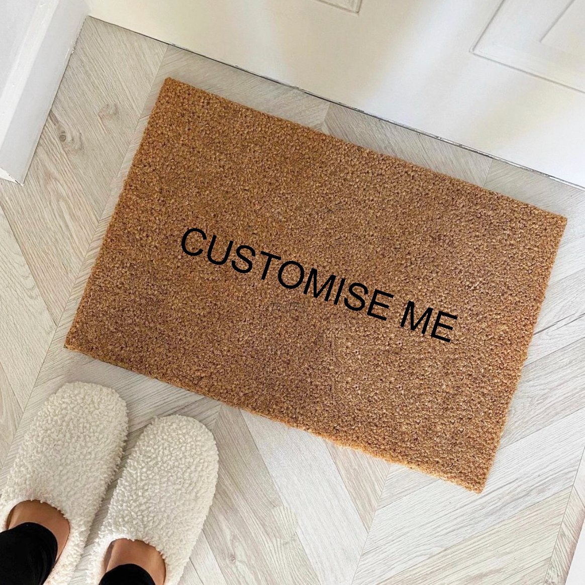 Custom Coir Doormat Artsy Mats