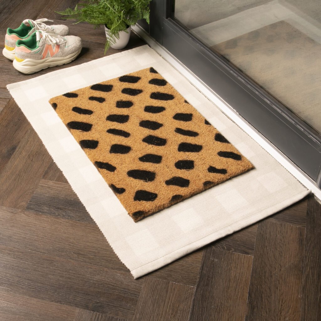 The Doormat Layering Trend Artsy Mats