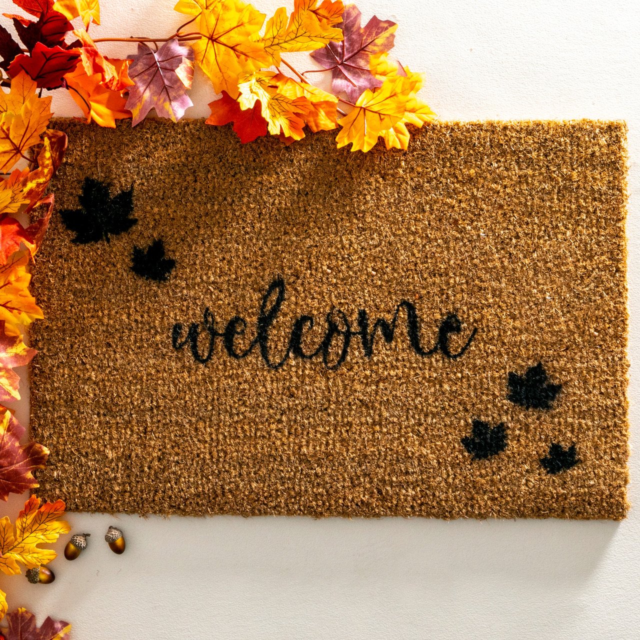 Autumn Leaf Doormat Artsy Mats