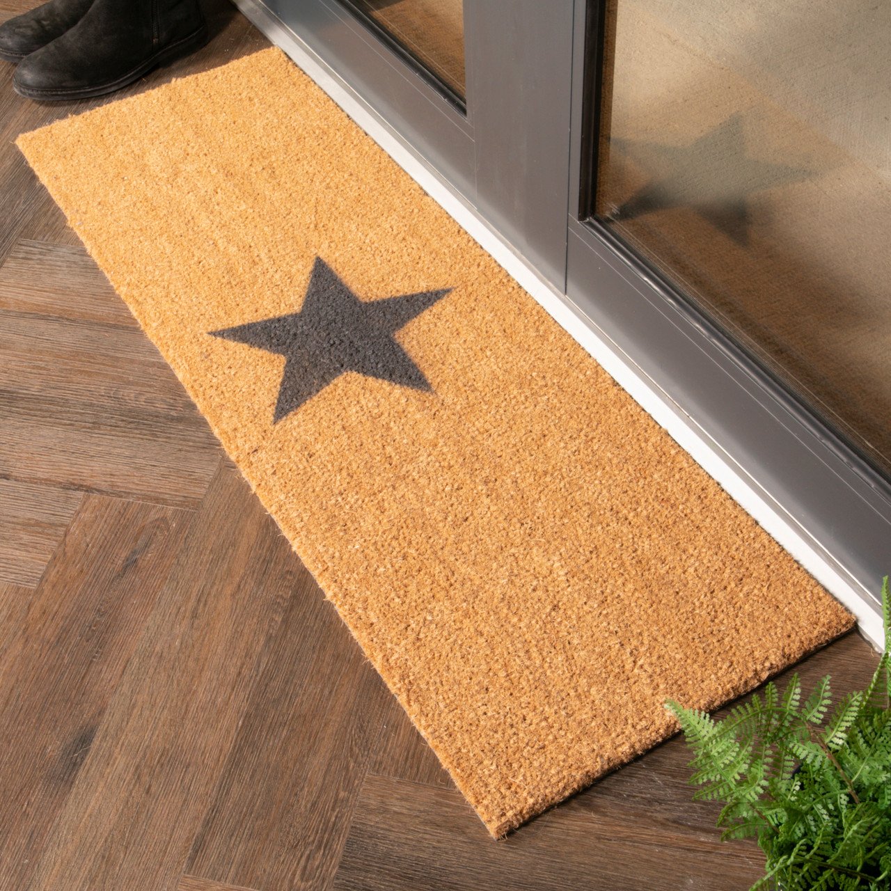 Grey Star Double Doormat Artsy Mats