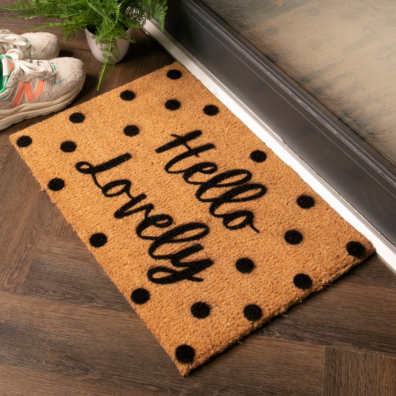 Welcome Home with our Whimsy Giraffe Coir Mat, Functional Front Door M –  Mila Inspired