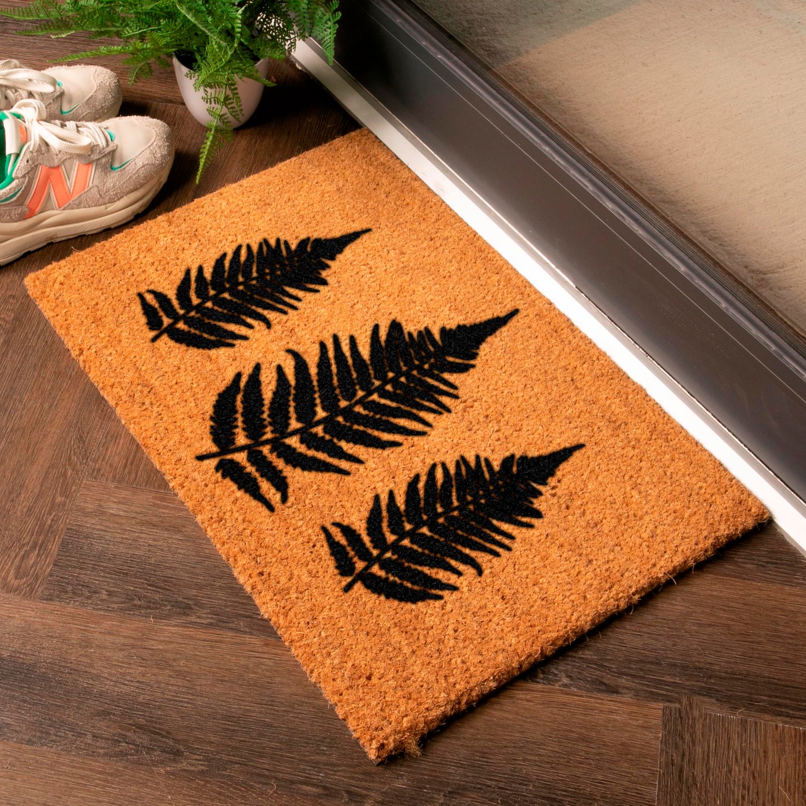 Fern Leaf Doormat Artsy Mats