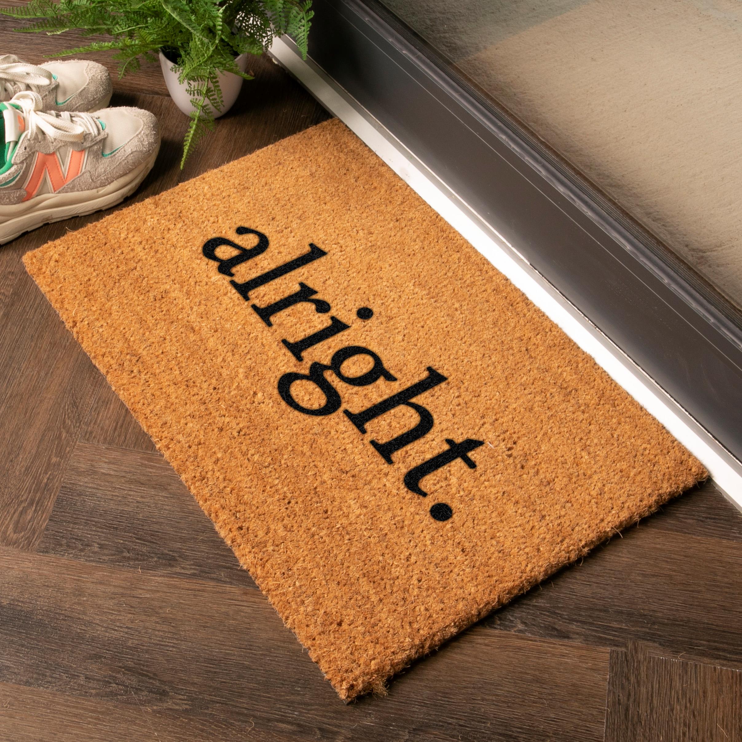 Alright Doormat Artsy Mats